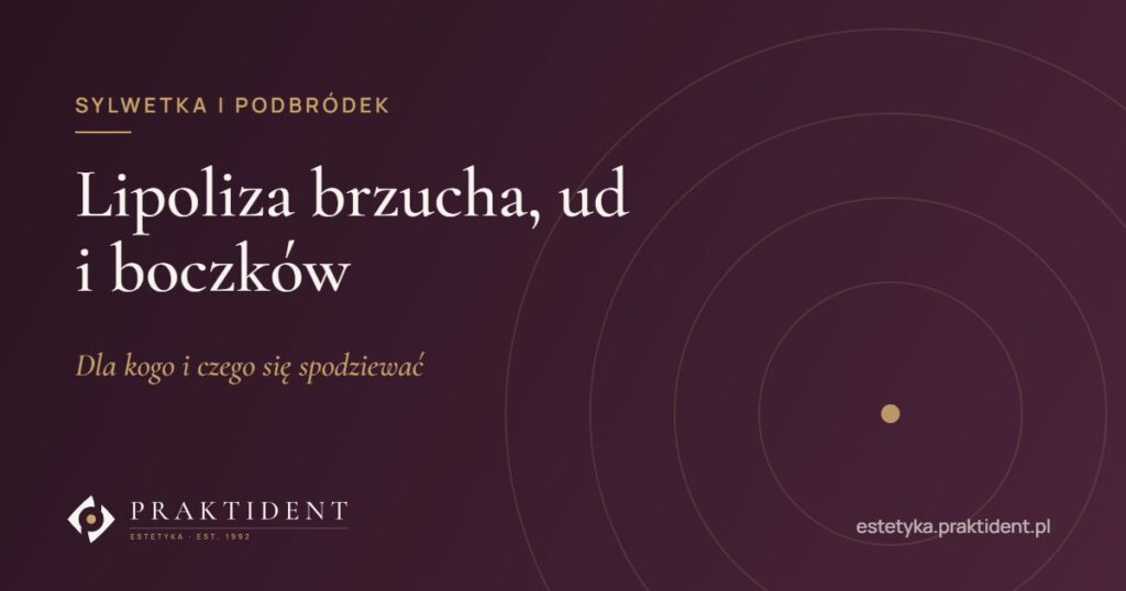 Lipoliza brzucha, ud i boczków – dla kogo i czego się spodziewać