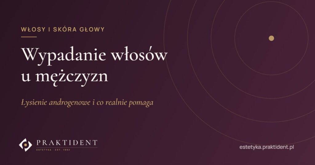 Wypadanie włosów u mężczyzn – łysienie androgenowe i co realnie pomaga